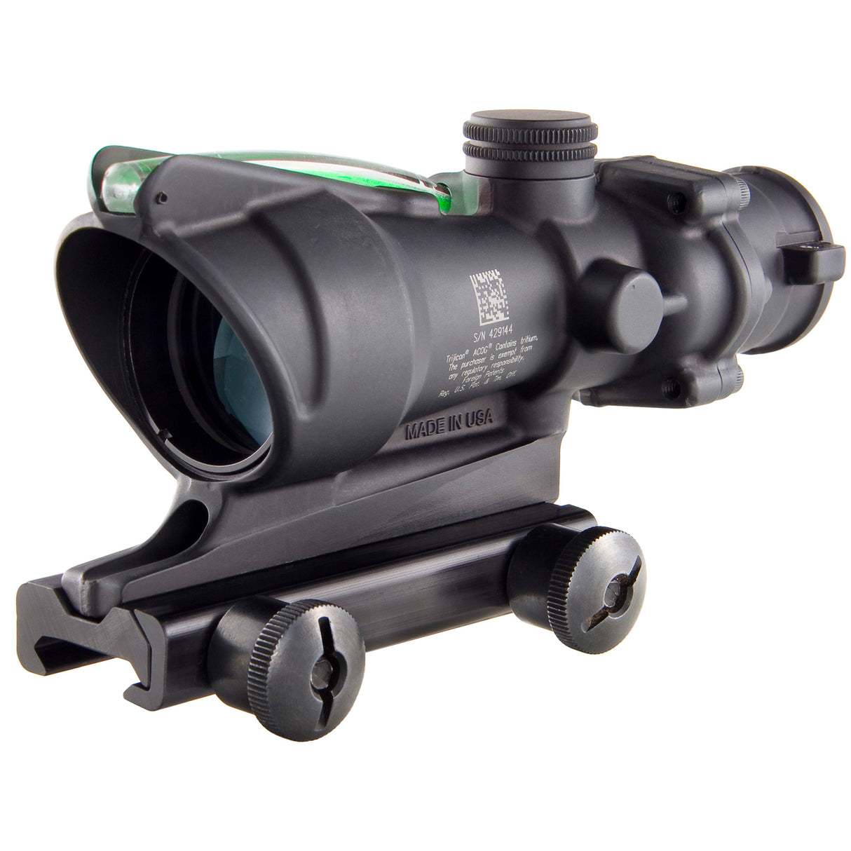 Trijicon ACOG 4x32 Fixed Power Riflescope Green Chevron .223 Reticle (TA31F-G) 719307302945 - 1