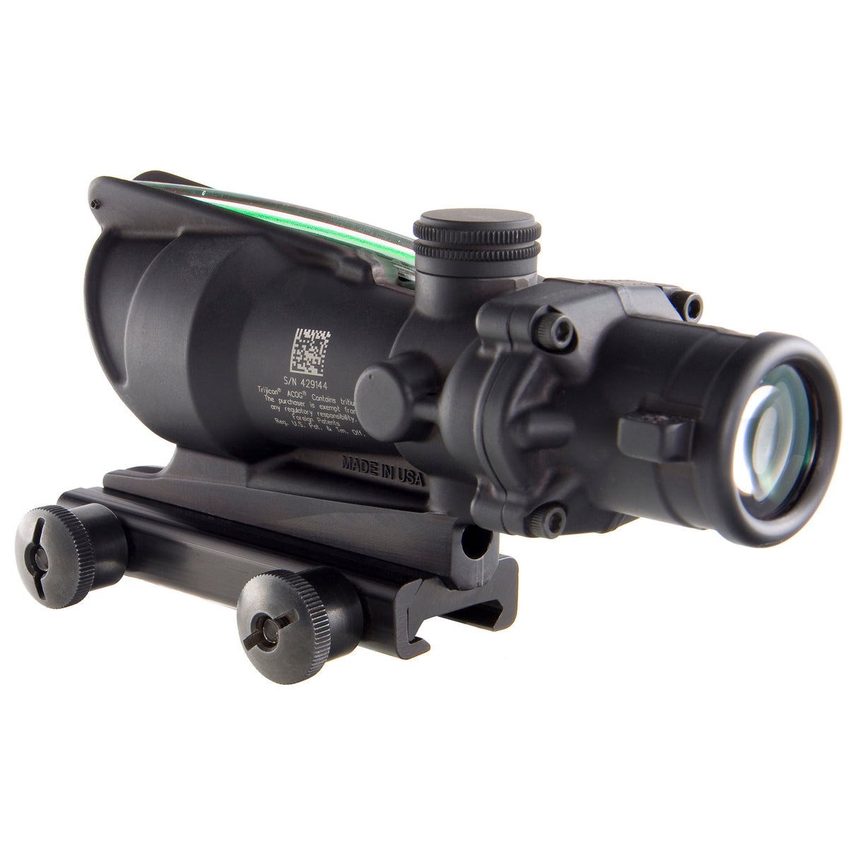 Trijicon ACOG 4x32 Fixed Power Riflescope Green Chevron .223 Reticle (TA31F-G) 719307302945 - 4