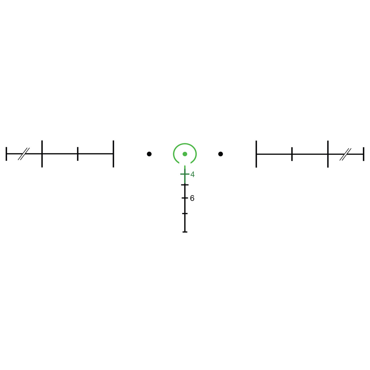 Trijicon ACOG 4x32 Green Horseshoe BAC Reticle Riflescope for 6.8 SPC (TA31H-68-G) 719307304185 - 4