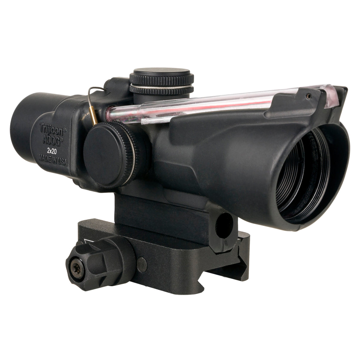 Trijicon ACOG 2x20mm Dual Illuminated RTR 9mm PCC Riflescope with Q-LOC Mount (TA47-C-400387) - 4