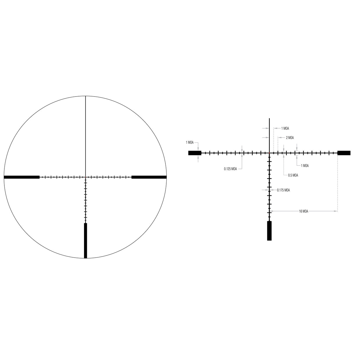 Trijicon Tenmile HX 6-24x50 MOA Red Illuminated Hunting Riflescope (MPN: TMHX2450-C-3000003, UPC: 719307403697) - 4