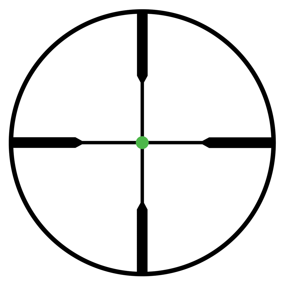 Trijicon AccuPoint 3-9x40 Riflescope Duplex Green Dot Reticle (TR20-1G) UPC: 719307400412 - 4