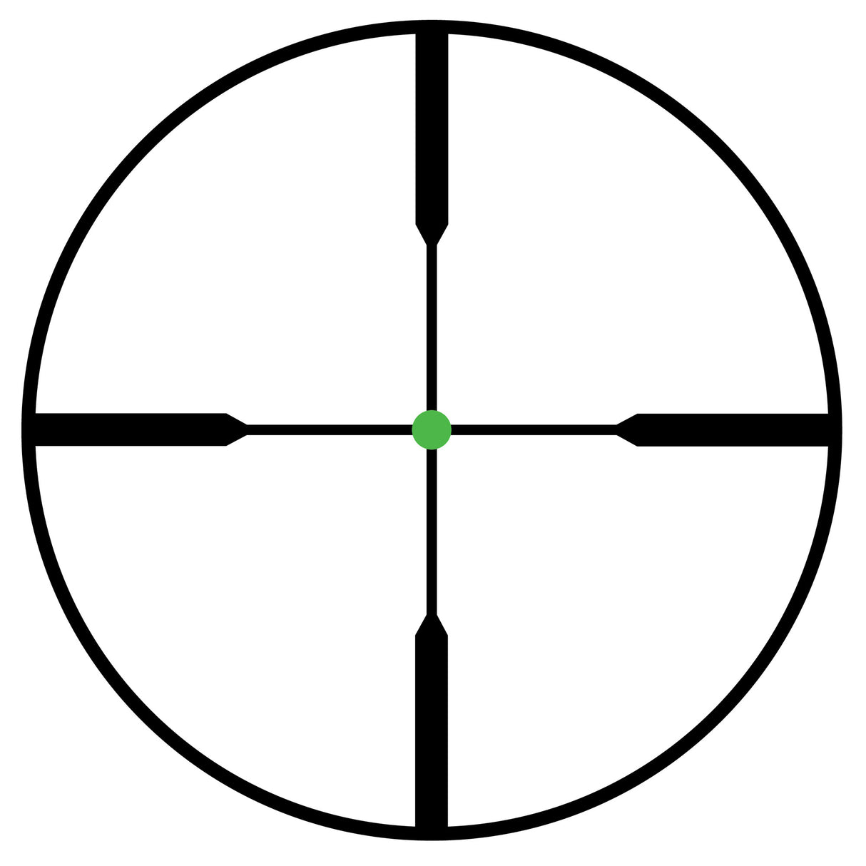 Trijicon AccuPoint 2.5-10x56 Variable Riflescope with Green Dot (MPN: TR22-1G, UPC: 719307400511) - 5
