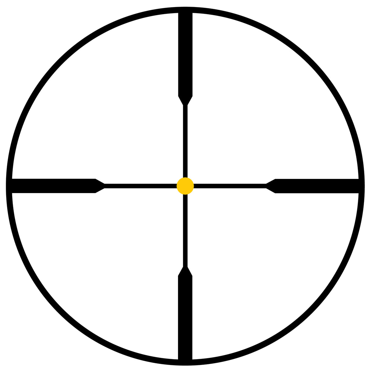 Trijicon AccuPoint 2.5-10x56 Riflescope Standard Duplex Reticle Battery-Free Illumination (MPN: TR22-1, UPC: 719307400221) - 4
