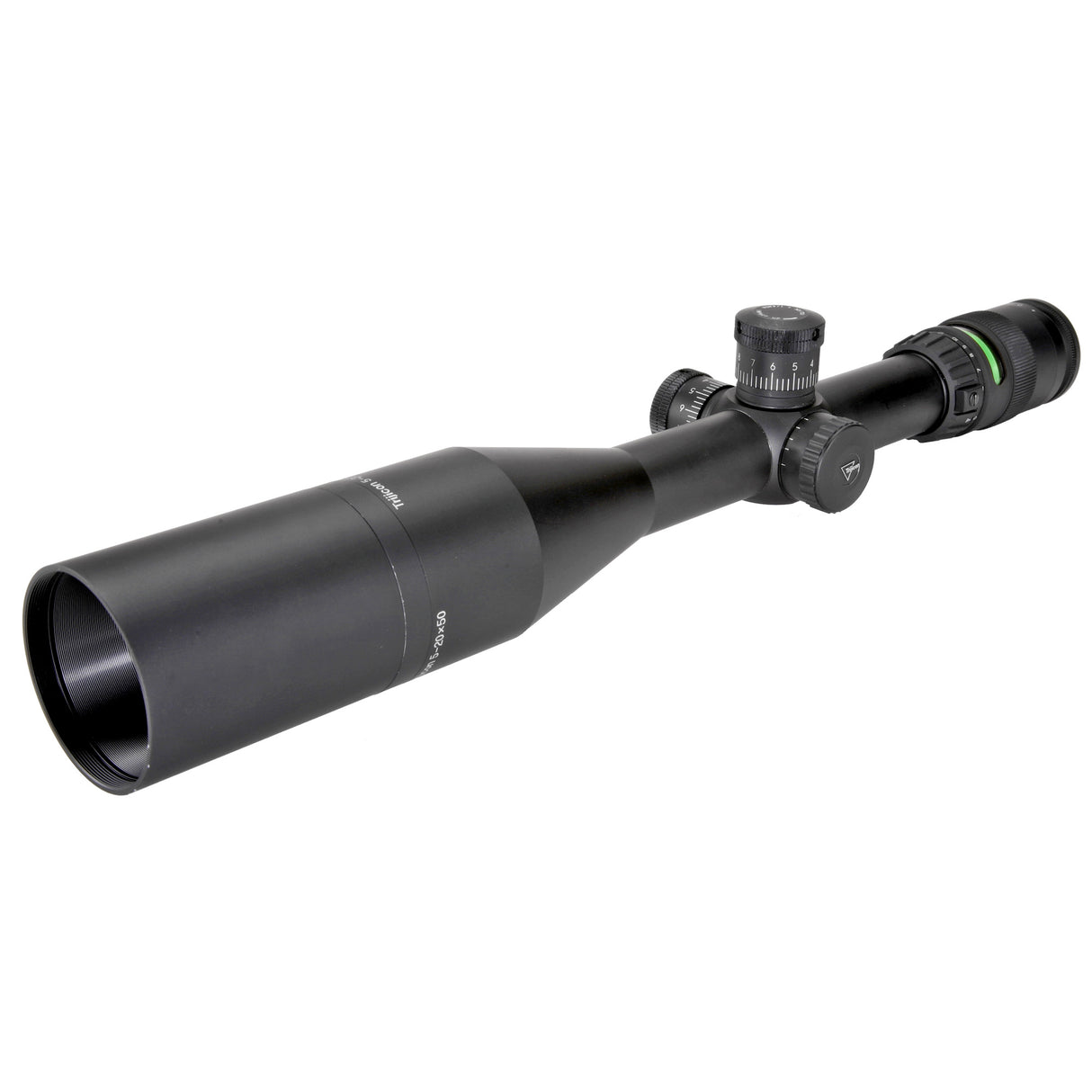 Trijicon AccuPoint 5-20x50 Riflescope with Green Dot Reticle (TR23-2G): high-quality optical precision for tactical and hunting use.