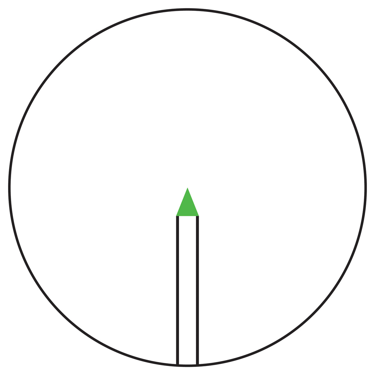 Trijicon AccuPoint 2.5-12.5x42mm BAC Riflescope with Green Triangle Post Reticle (TR26-C-200107) - 4