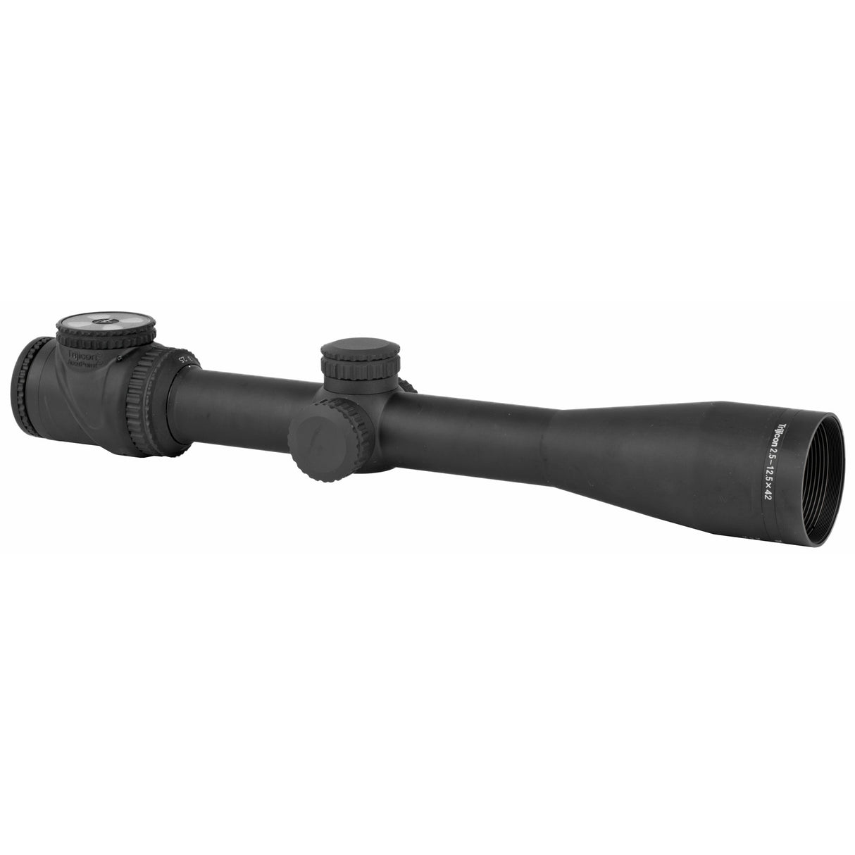 Trijicon AccuPoint 2.5-12.5x42 Riflescope with Illuminated Mil-Dot Reticle (MPN: TR26-C-200110, UPC: 719307401860) - 2