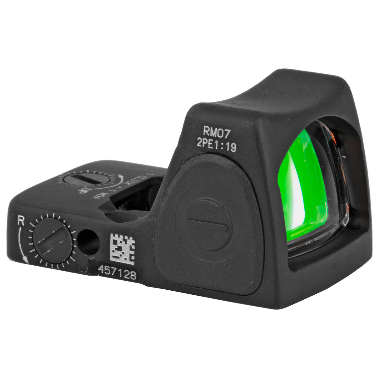 Trijicon RMR Type 2 Adjustable LED Red Dot Sight Black - 7075 T6 Aluminum - Available in 1, 3.25, and 6.5 MOA Versions