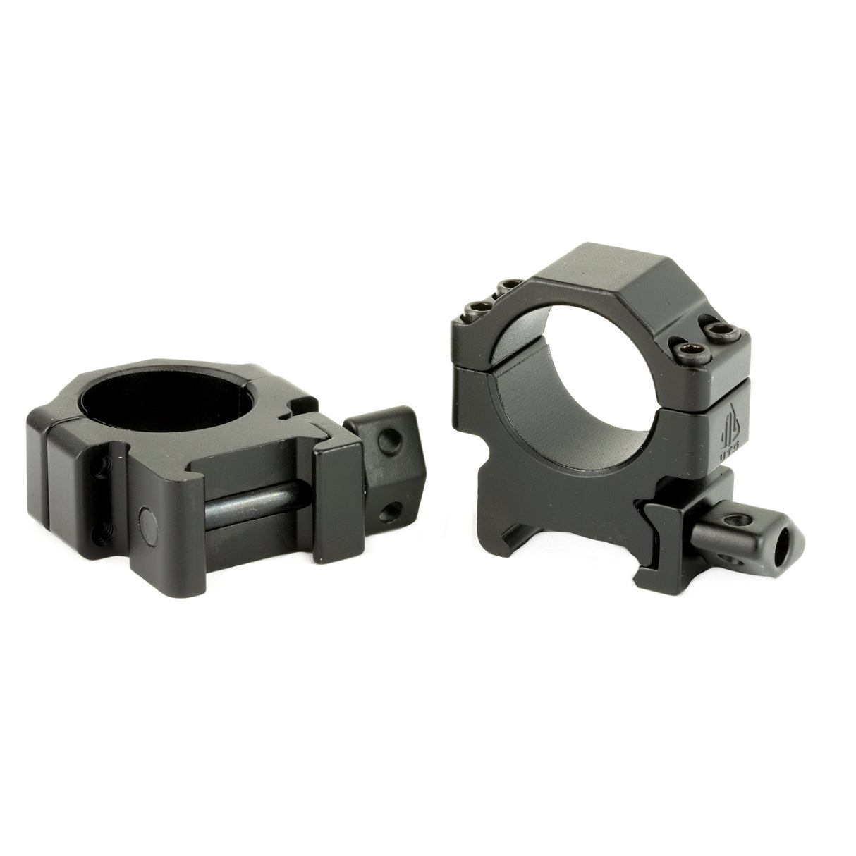 Leapers Pro Max 1-Inch Medium Scope Rings Rings in Black - 2