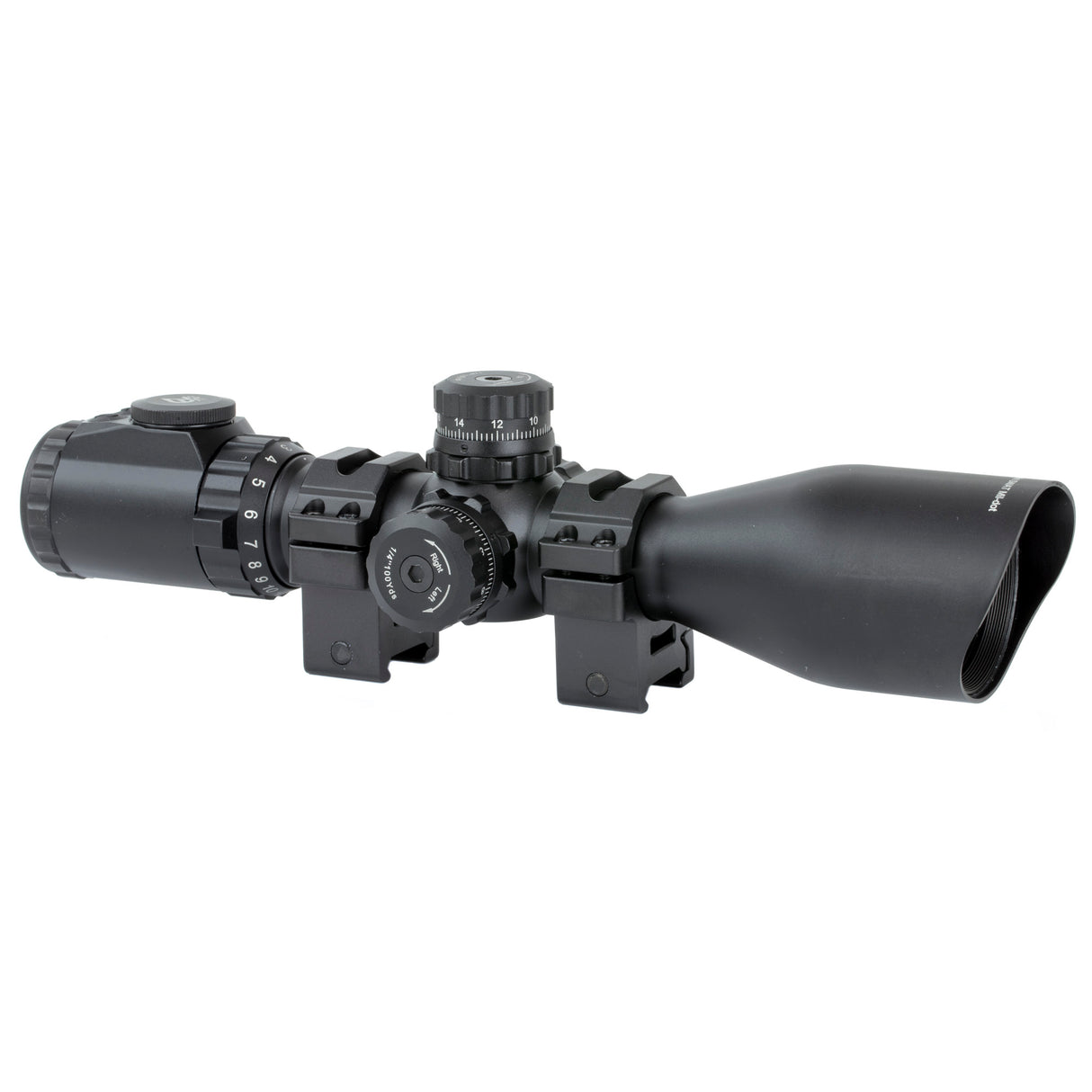 Leapers UTG AccuShot 3-12x44mm 30mm Illuminated Riflescope - UTGSCP3-UM312AOIEW - 2