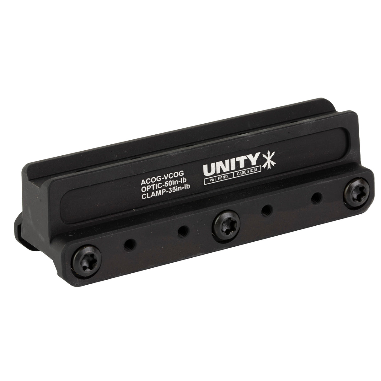 Unity Tactical FAST Optic Mount Optic Specific Mounts in Black Anodized - 1