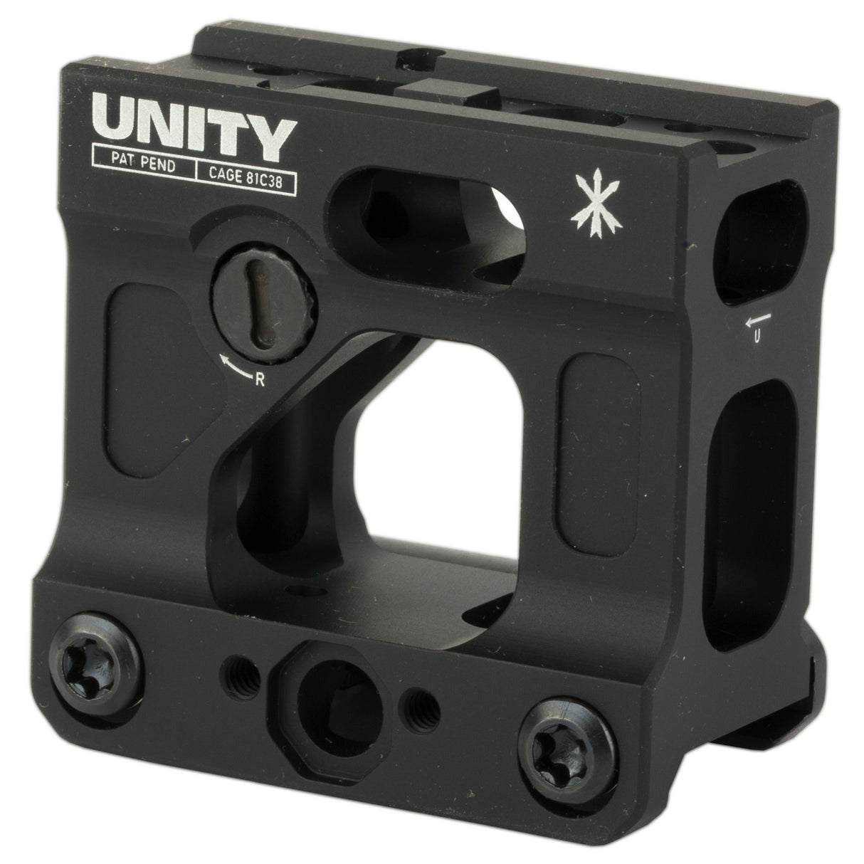 T1/T2 Red Dot Unity FAST Mount, 2.26" Height Co-Witness, Black - FST-MICB