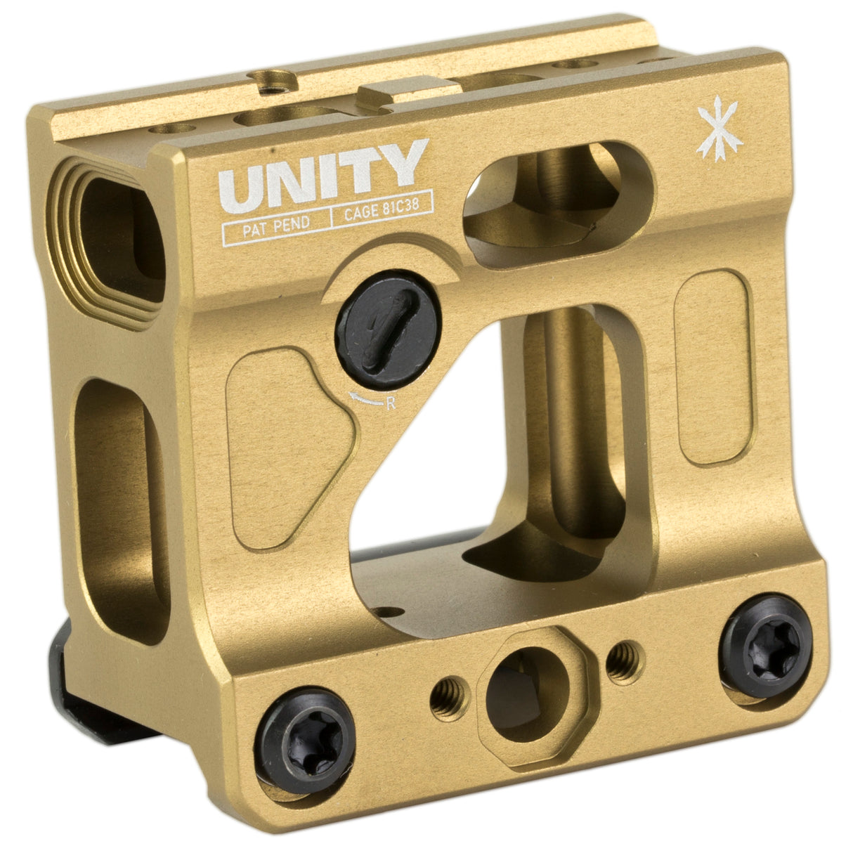 T1/T2 Red Dot Unity FAST Mount, 2.26" Height Co-Witness, Flat Dark Earth - FST-MICF