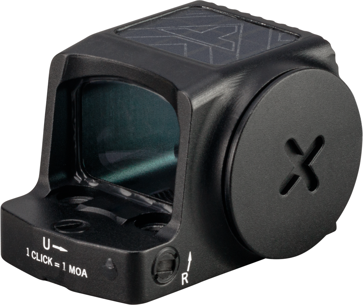 Vortex Defender CCW Enclosed Solar Red Dot, RMSc Footprint, 32 MOA Circle + 3 MOA Dot Reticle - DFCCW-MRD3-E