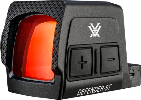 Vortex Defender ST Enclosed Solar Red Dot, DPP Footprint, 32 MOA Circle + 3 MOA Dot Reticle, DFST-MRD3-E