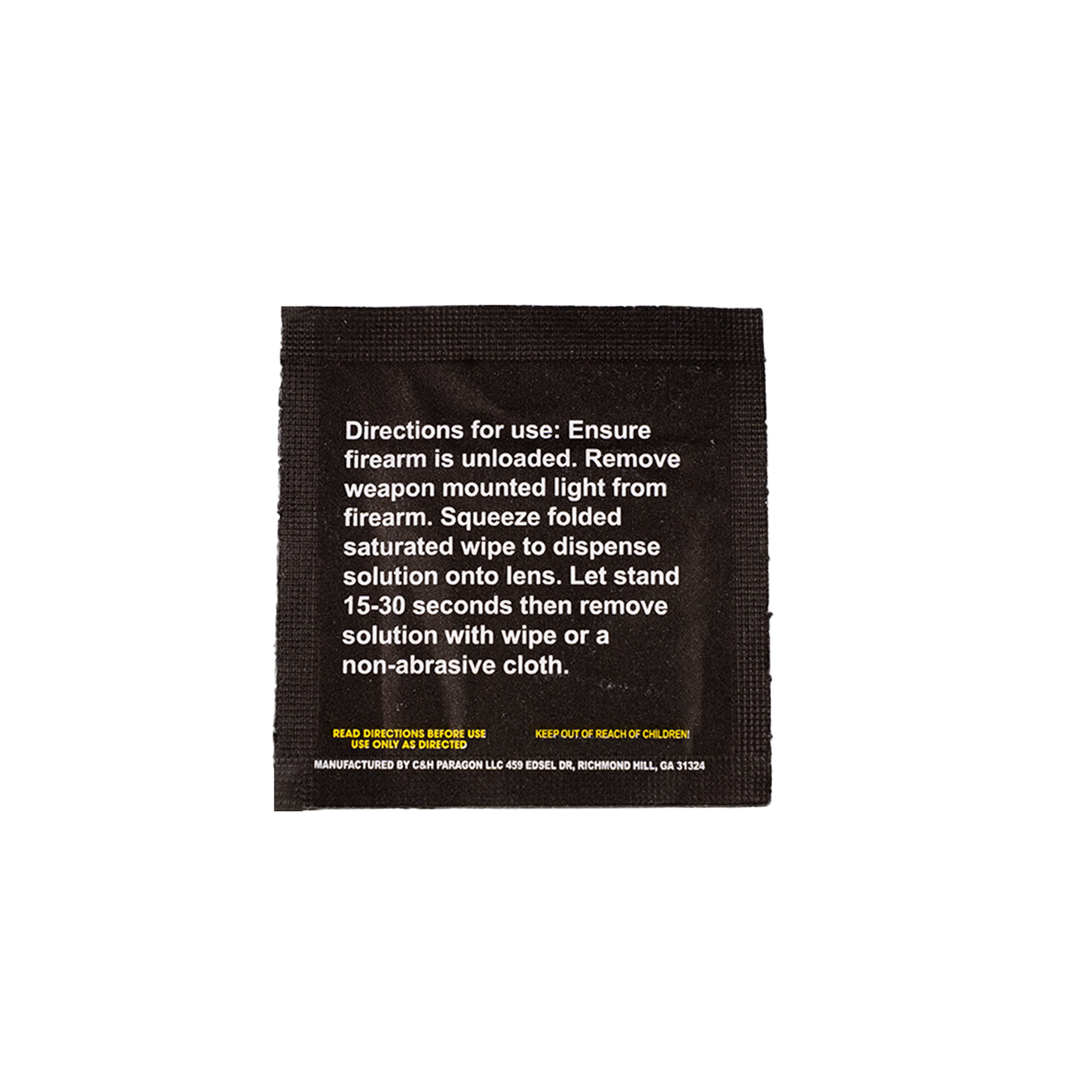 Flashlight Cleaner Wipes (10 Pack) – Easy Carbon Removal for Tactical Flashlights - Paragon by CHPWS