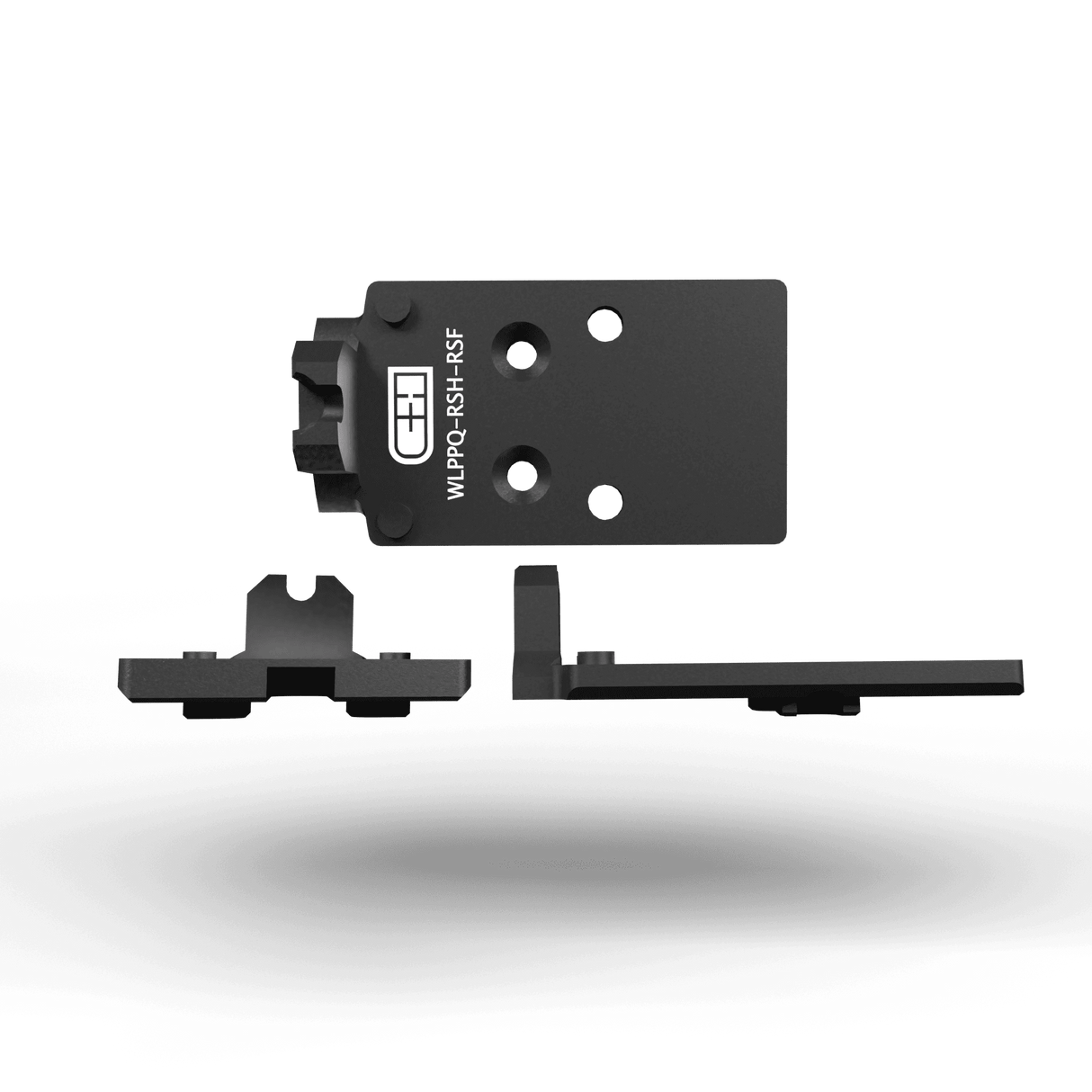 Walther PPQ / Q4 / Q5 to Trijicon RMR / RMR HD / SRO / Holosun 407C / 507C / 507Comp / 508T / C&H EDC-XL / COMP / COMP MAX REAR SIGHT FORWARD