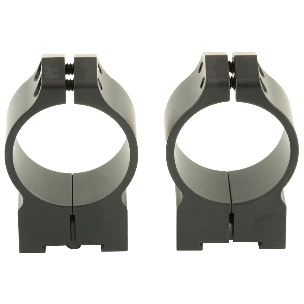 Warne 30mm Medium Scope Rings Rings in Black Matte - 1