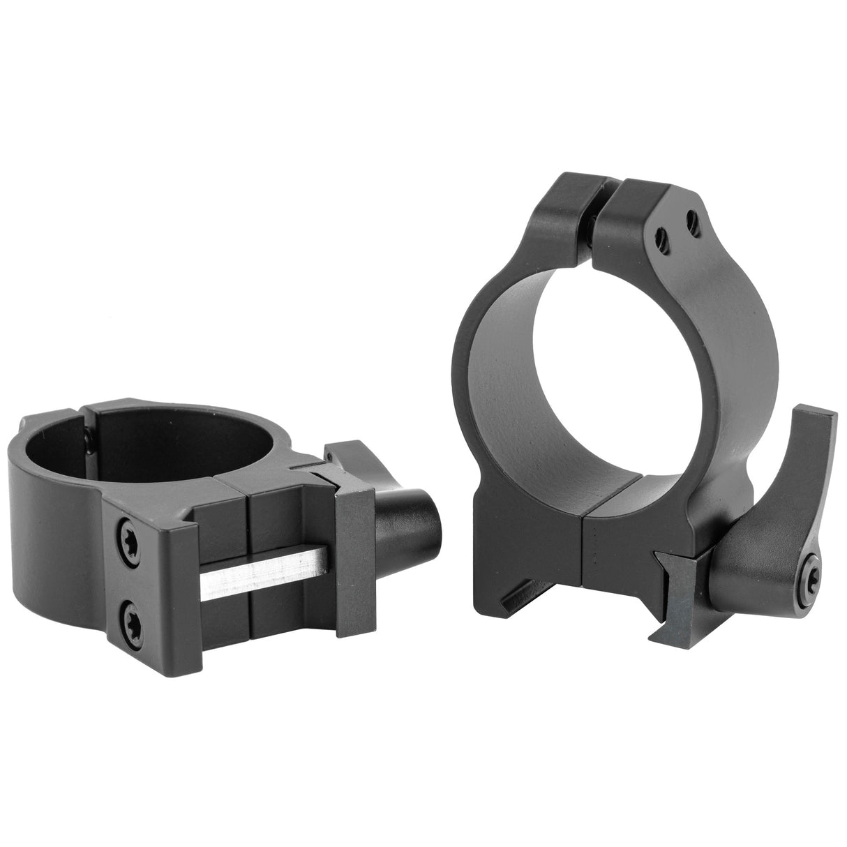 Warne Maxima 30mm Medium Quick Detach Scope Rings Rings in Black Matte - 2