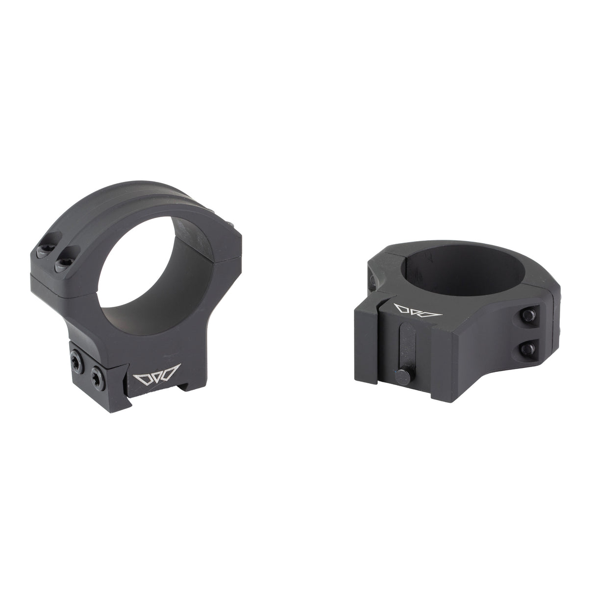 Warne HyperLite Rings 30mm High Rings in Black Matte - 2