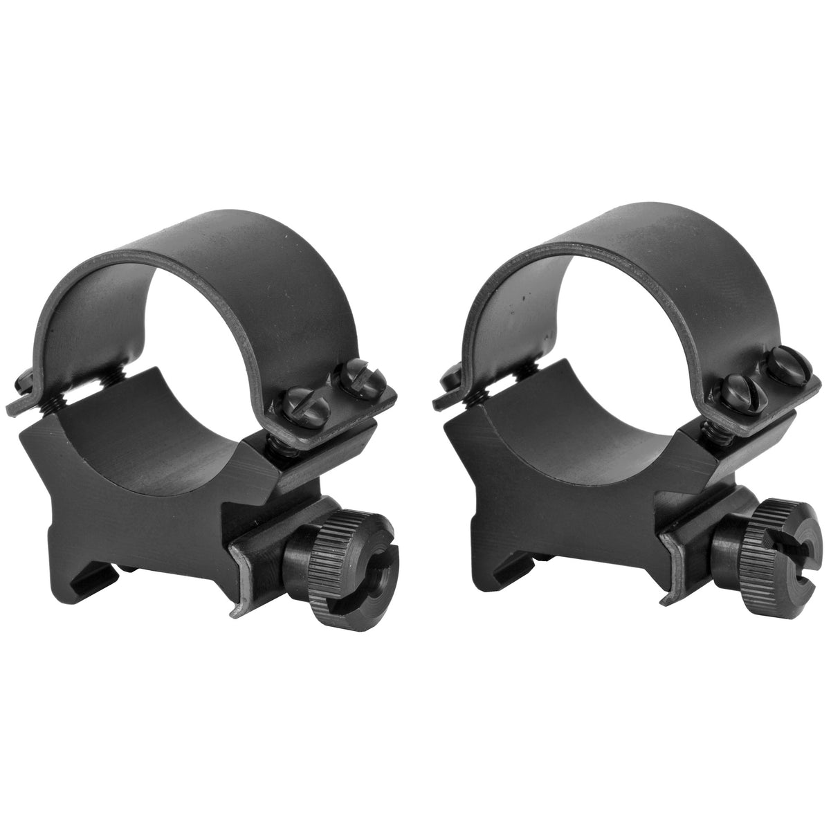 Weaver Sure Grip 1-Inch High Quick Detach Scope Rings Rings in Black Matte - 2