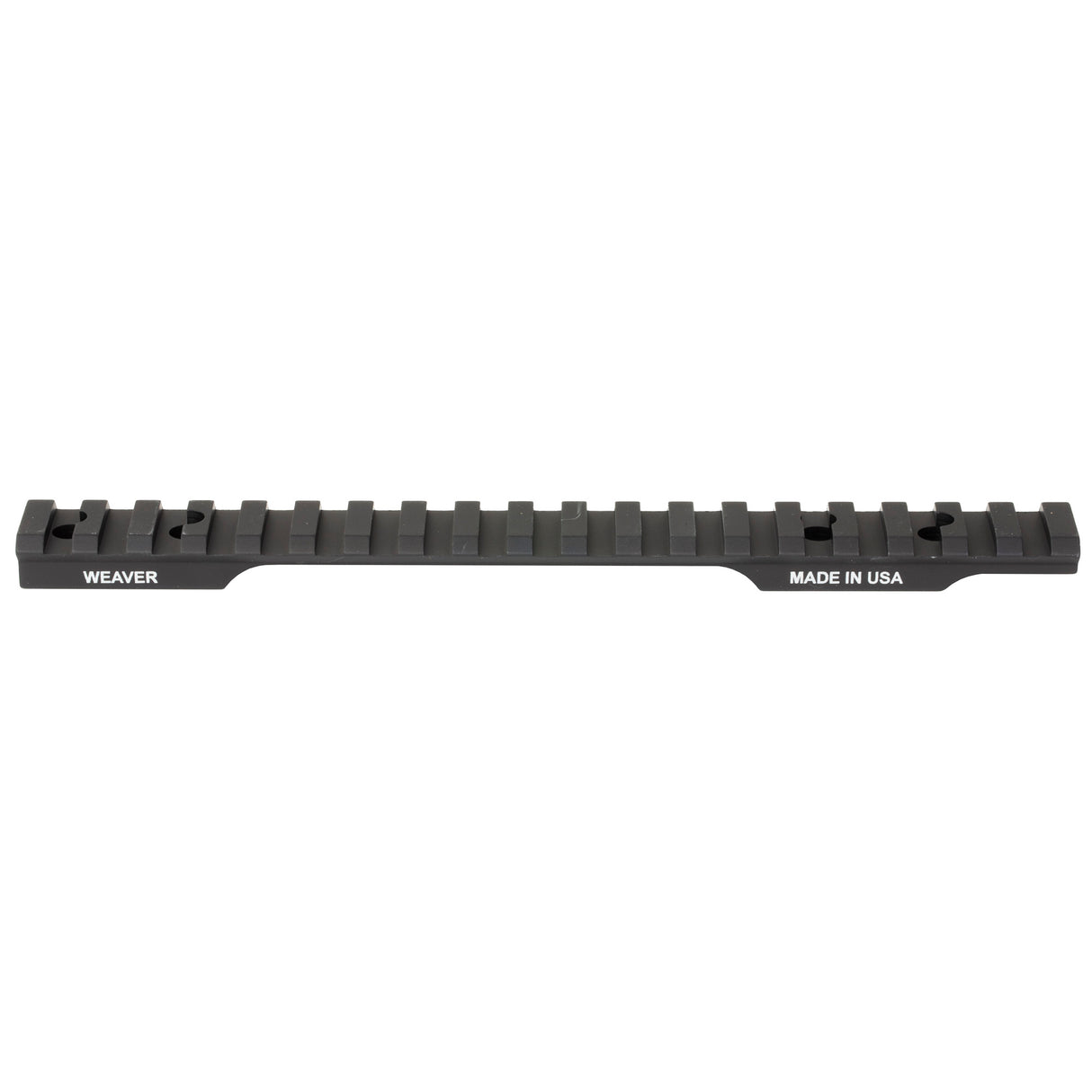Weaver Multi Slot 20 MOA Long Action 1-Inch Scope Base Bases in Black Matte - 3