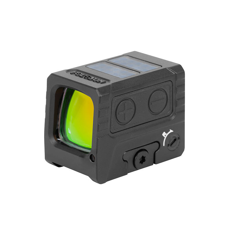 Holosun AEMS-MICRO, Enclosed Pistol Red Dot Sight, RMSc Footprint, Solar Failsafe - AEMS-MICRO-RD