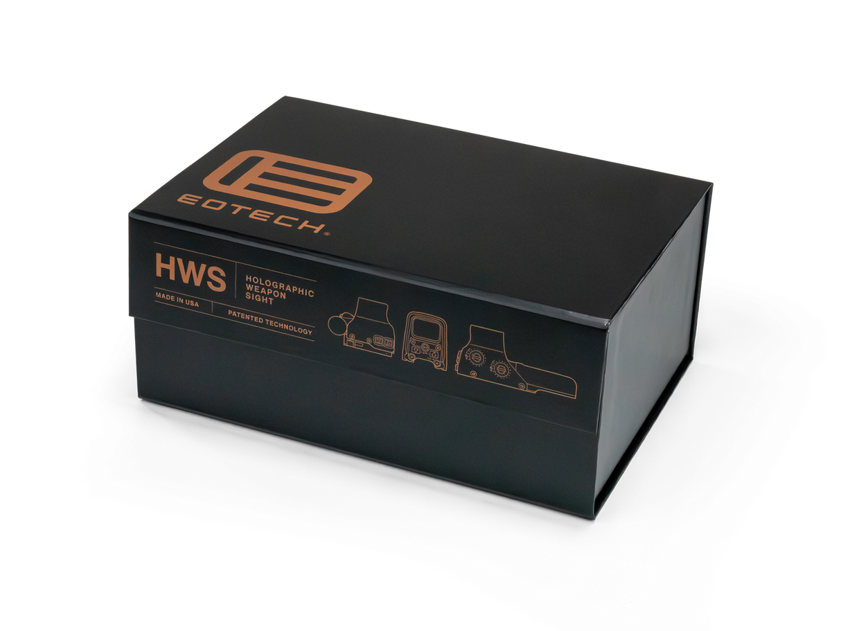 EOTech EXPS2 Black/Tan Holographic Red Dot Sight, 1 MOA Dot, 68 MOA Outer Ring, Quick Release Mount - EXPS2-0 B-T