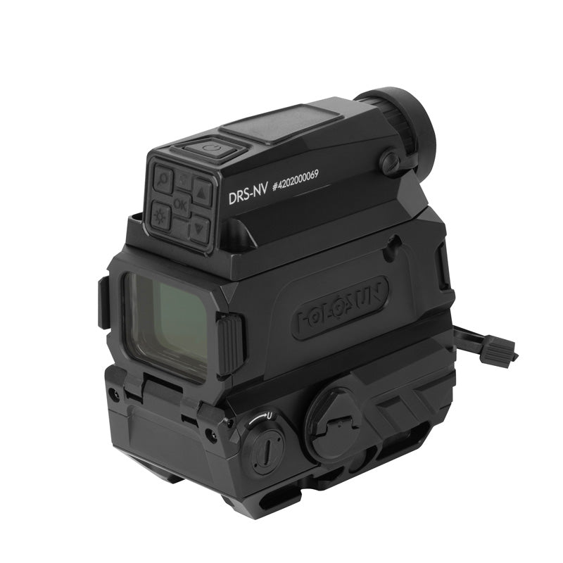 Holosun DRS-NV Integrated, Night Vision, 65 MOA Ring & 2 MOA Red Dot, Recording System