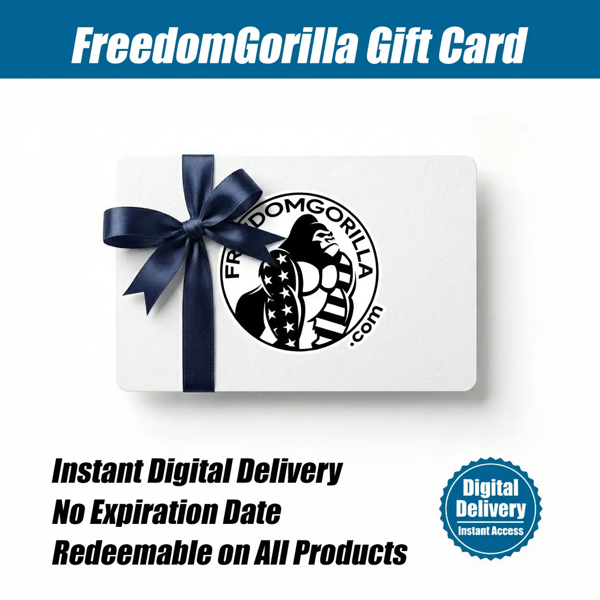 Freedom Gorilla Gift Card