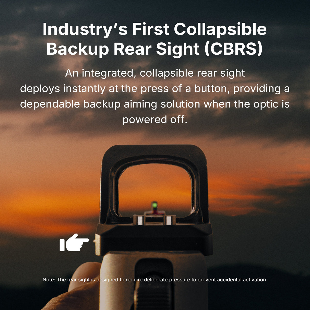 Osight XR Enclosed Red Dot Sight, RMR Footprint, 2/6+32 MOA Multi-Reticle System
