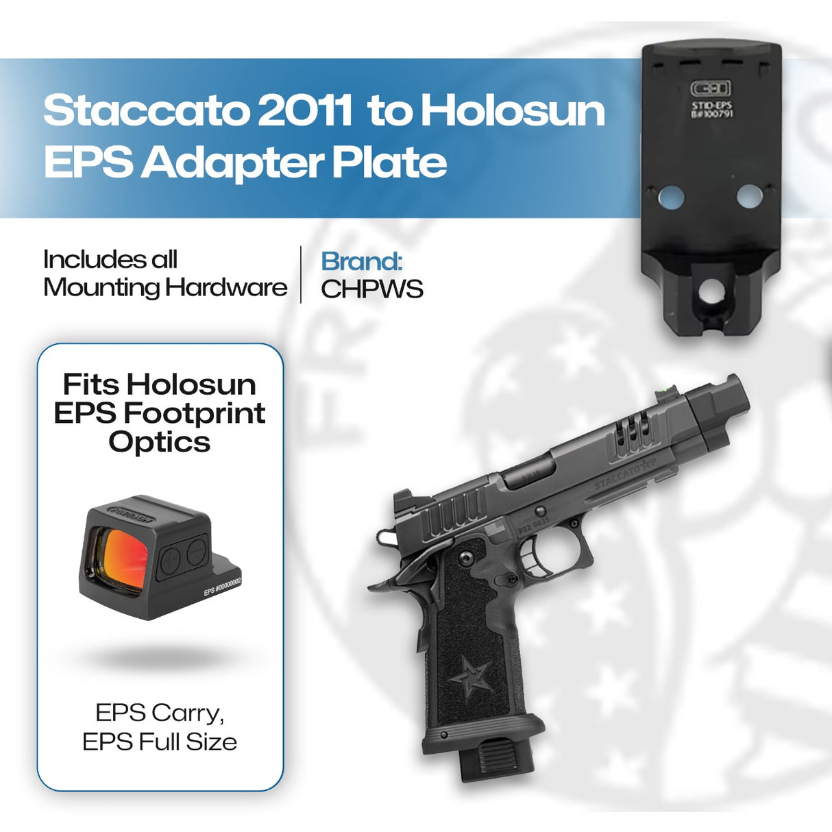 Staccato Duo to Holosun EPS / EPS CARRY / SCS CARRY - STID-EPS - CHPWS