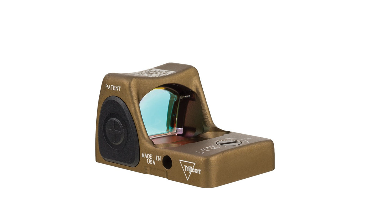Trijicon RMR HRS Type 2 Adjustable Red Dot Sight Coyote Brown - 7075 T6 Aluminum - 3.25 MOA