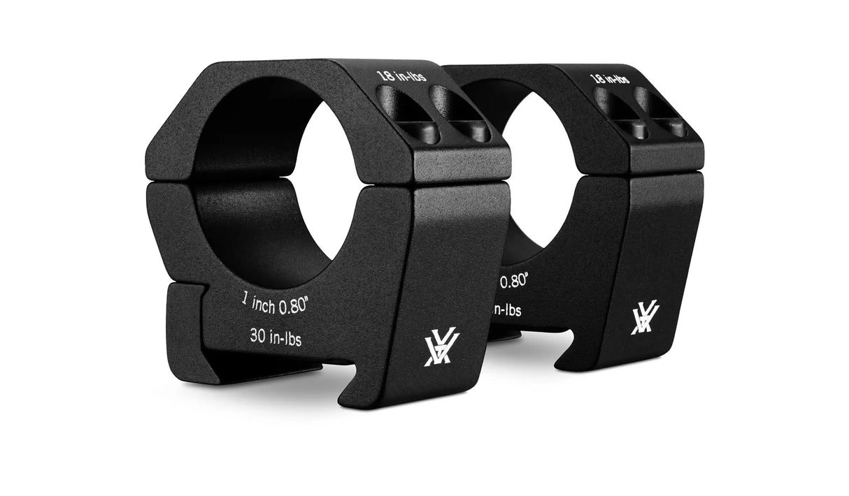 Vortex Sport Riflescope Rings 1" Tube, Low Height (0.80"), Picatinny/Weaver - SPT1-L - photo 1