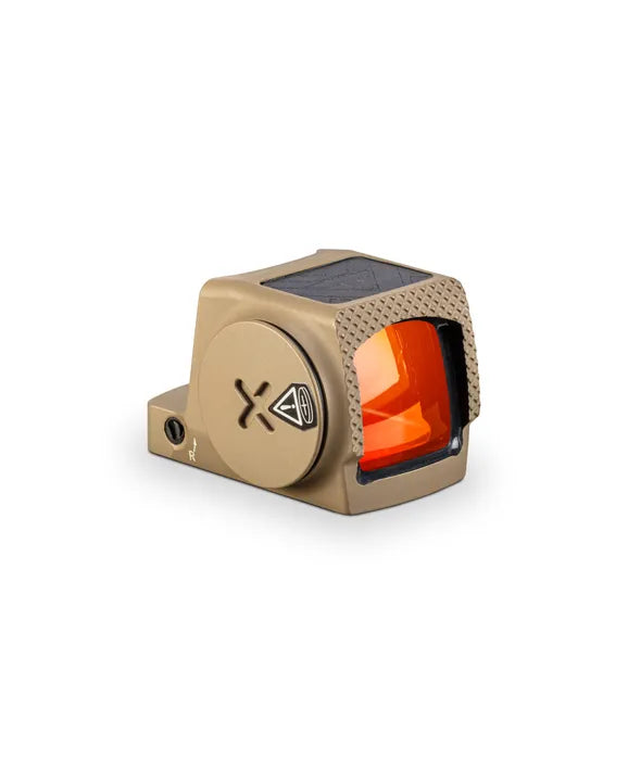 Vortex Defender ST FDE Enclosed Solar Red Dot, DPP Footprint, 32 MOA Circle + 3 MOA Dot Reticle, DFST-MRD3-E-T