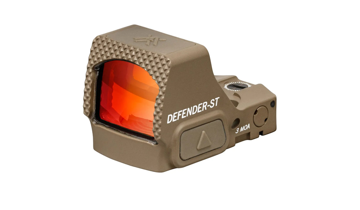 Vortex Defender ST FDE 3 MOA Red Dot, DPP Footprint, DFST-MRD3-T
