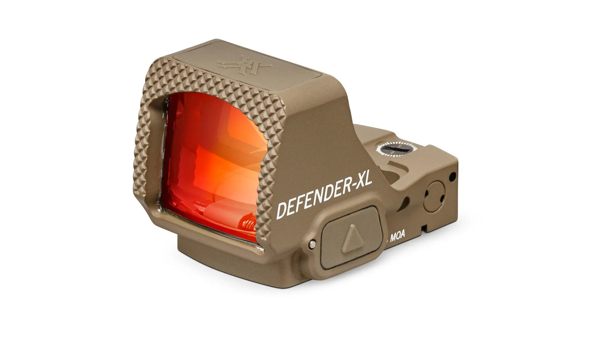 Vortex Defender XL FDE 5 MOA Red Dot Sight, DPP Footprint, DFXL-MRD5-T