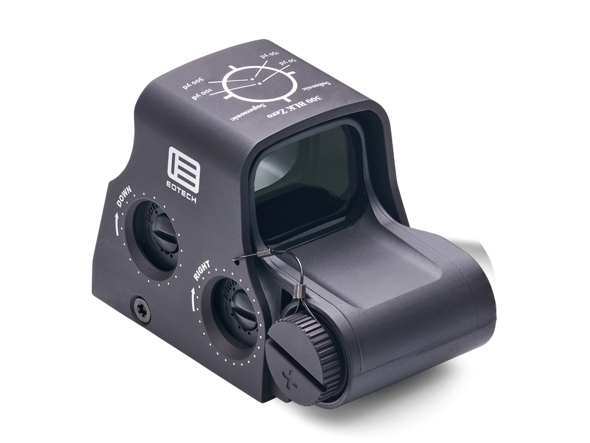 EOTech XPS2 300 Blackout Reticle Holographic Red Dot Sight, Two 1 MOA Dots, 68 MOA Outer Ring - XPS2-300