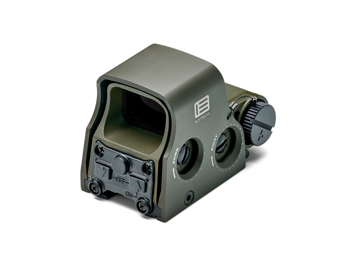 EOTech XPS2-0 OD Green Holographic Red Dot Sight, 1 MOA Dot, 68 MOA Outer Ring - XPS2-0ODGRN