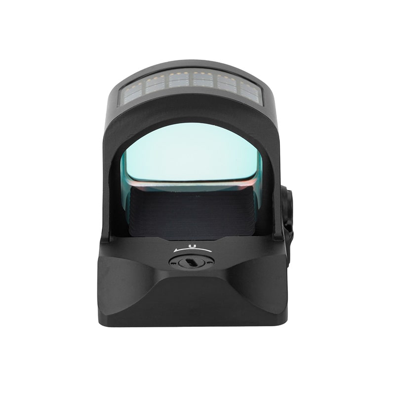 Holosun 507C X2, 32 MOA Ring & 2 MOA Red Dot, RMR Footprint, MRS Reticle, Side Battery, Solar Failsafe - HS507CX2