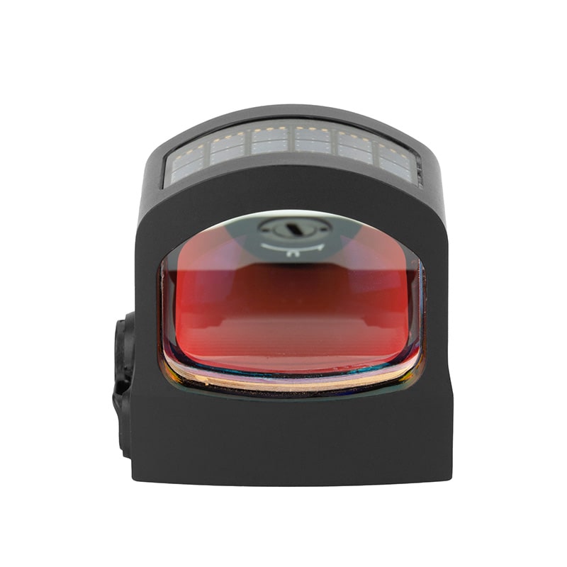 Holosun 507C X2, 32 MOA Ring & 2 MOA Red Dot, RMR Footprint, MRS Reticle, Side Battery, Solar Failsafe - HS507CX2