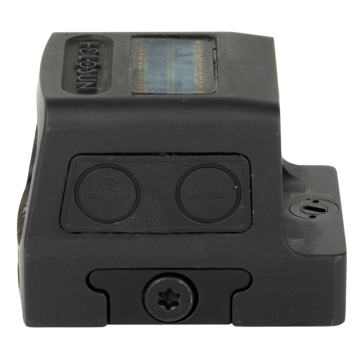 Holosun 509T X2, Green Dot, MRS Reticle, Closed Emitter, Titanium, Solar Failsafe, RMR Footprint - HE509T-GR-X2