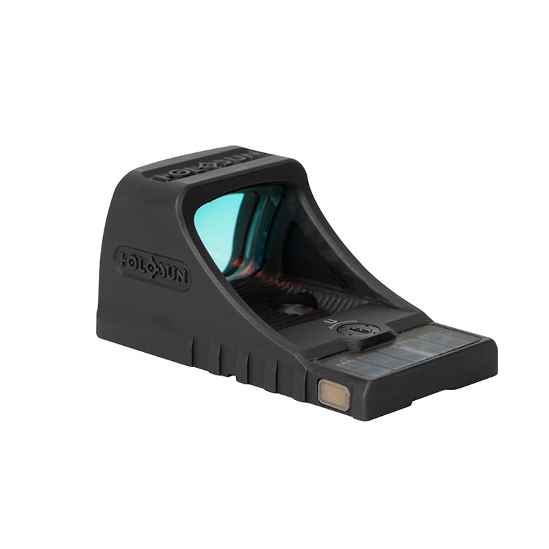 Holosun SCS MOS Green Dot Sight, MRS Reticle, Fits Glock MOS Slides (Not 43X/48), Solar Recharging Battery, Grade 5 Titanium Housing- SCS-M-GR