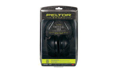 3M/Peltor Sport Tactical, Earmuff, Black, NRR 24 TAC300-OTH