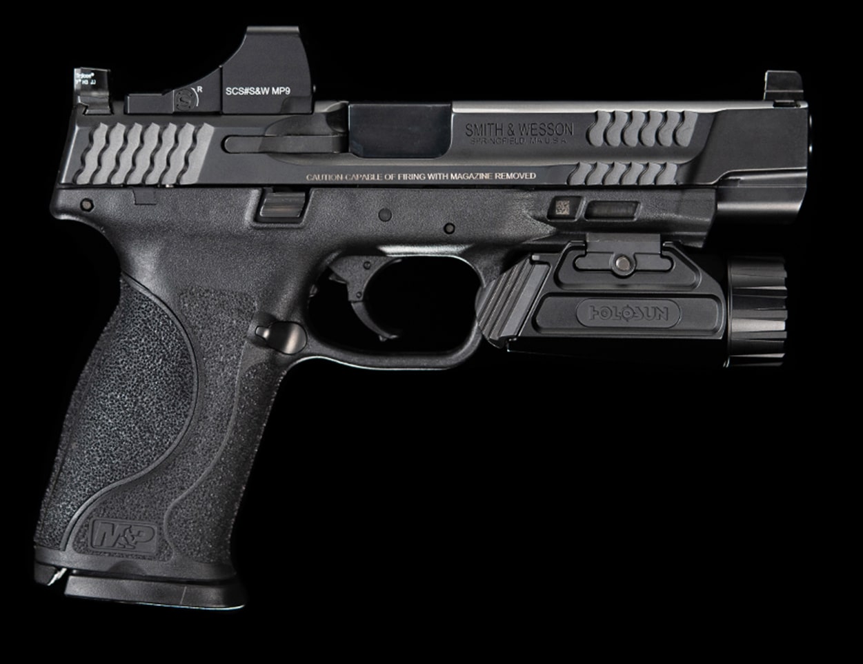 Holosun SCS MP2 Green Dot Fits S&W M&P 2.0 Fullsize/Compact with Factory Optic Cut - SCS-MP2-GR