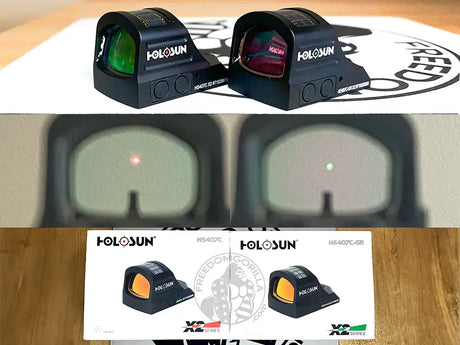 Holosun 407C X2 2 MOA Red & Green Dot Sight Review - Is it the best budget pistol optic?