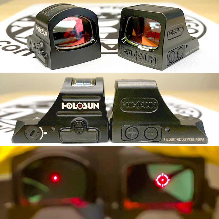 Holosun 407C X2 vs 508T X2 Photo & Video Comparison Guide