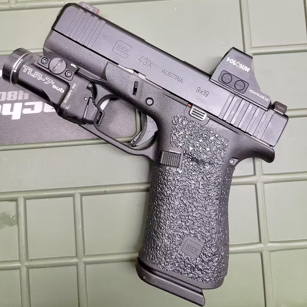 Best Glock 43X and G48 MOS Holosun Red Dot Sights and Adapter