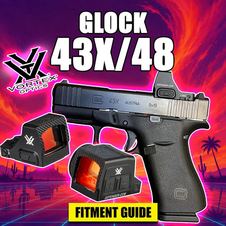 2 Vortex Red Dots That Fit the Glock 43X/48 - Fitment Guide