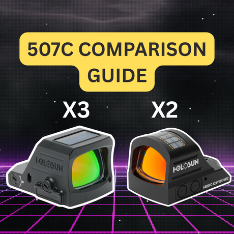 New Holosun 507C-X3 vs 507C-X2 (Side-by-Side Breakdown)